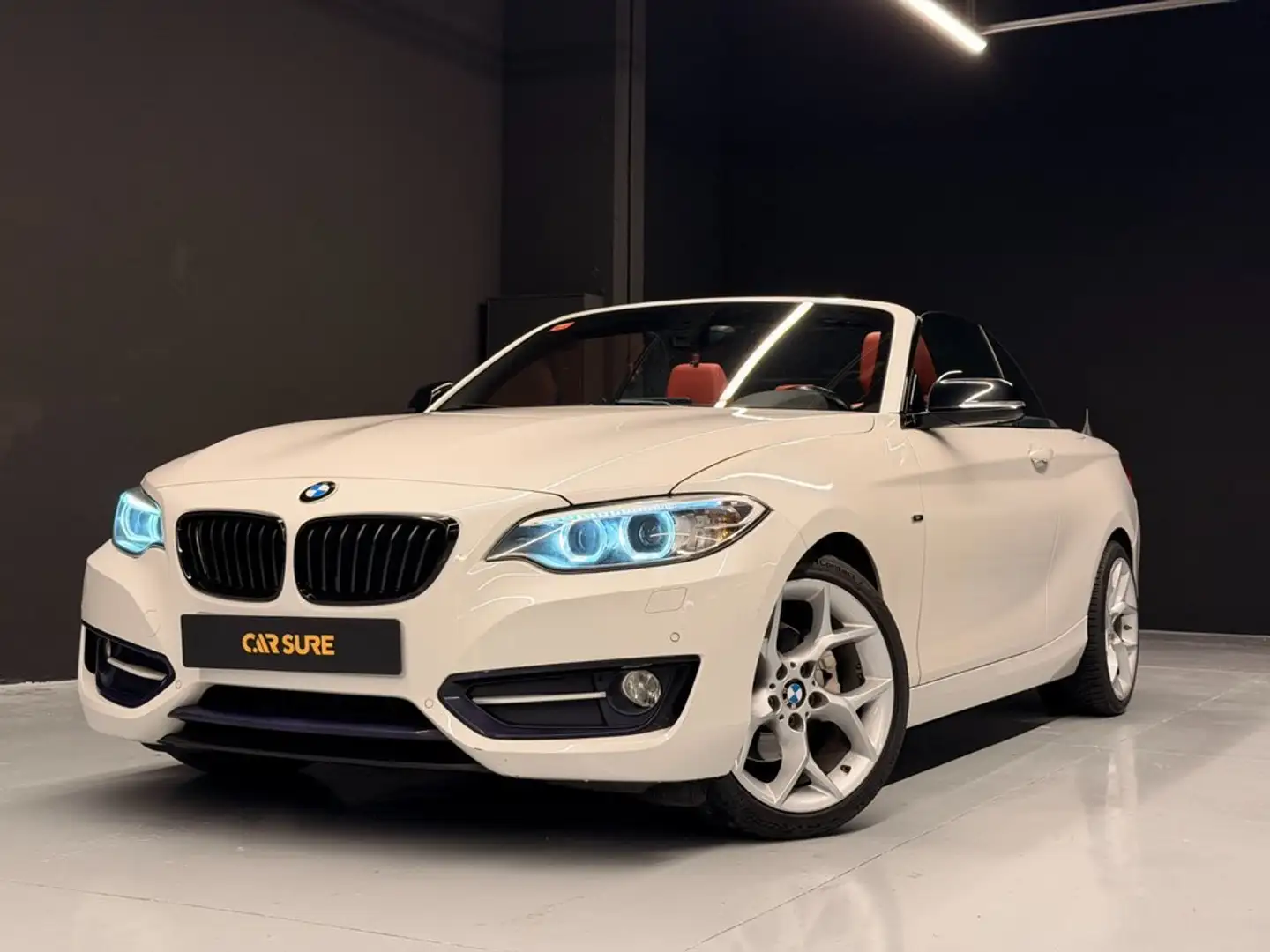 BMW 220 220d Blanc - 1