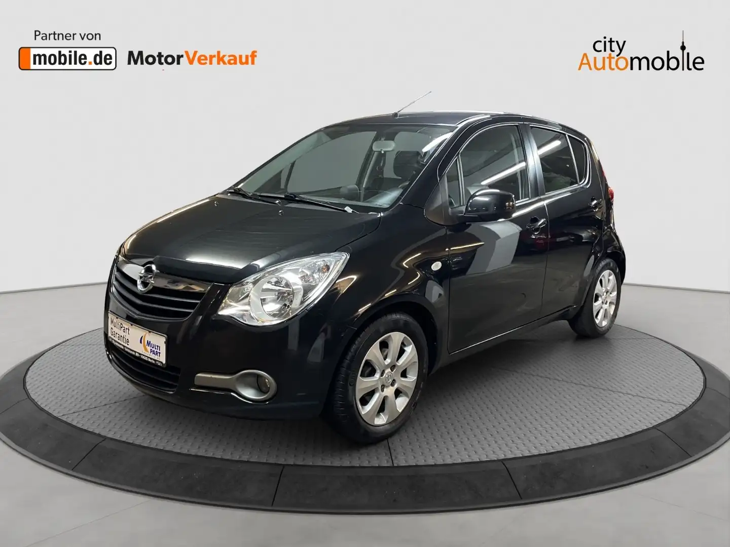 Opel Agila B Edition/Klimaanlage/SHZ Schwarz - 1
