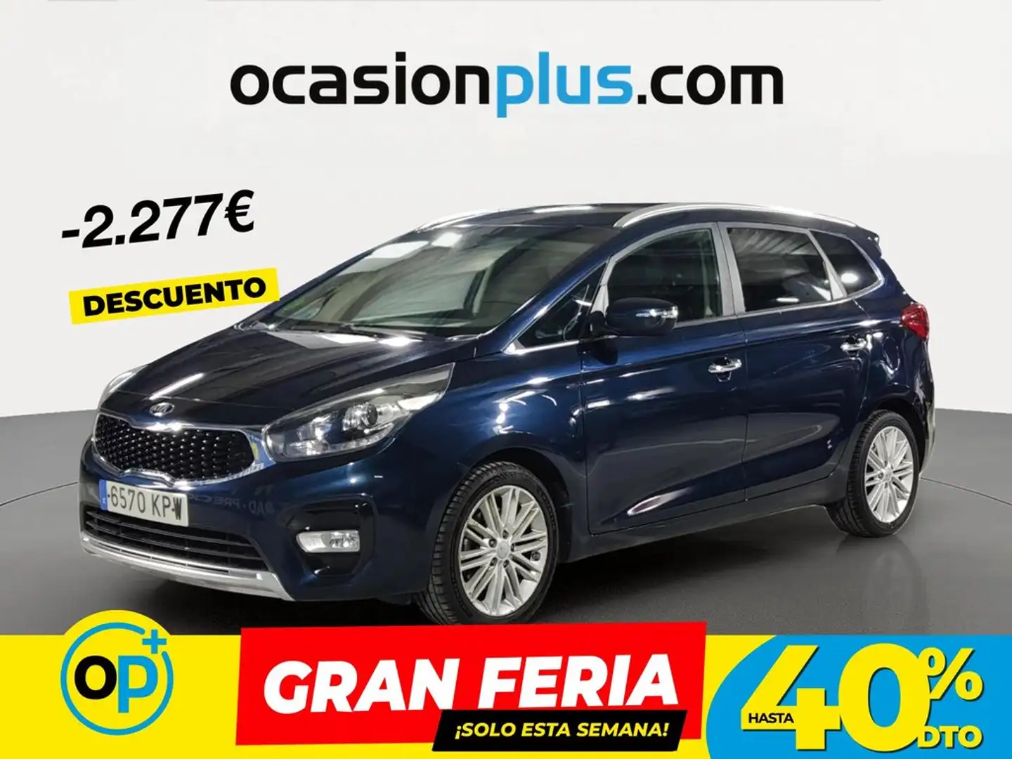 Kia Carens 1.6 GDi Drive 135 Azul - 1