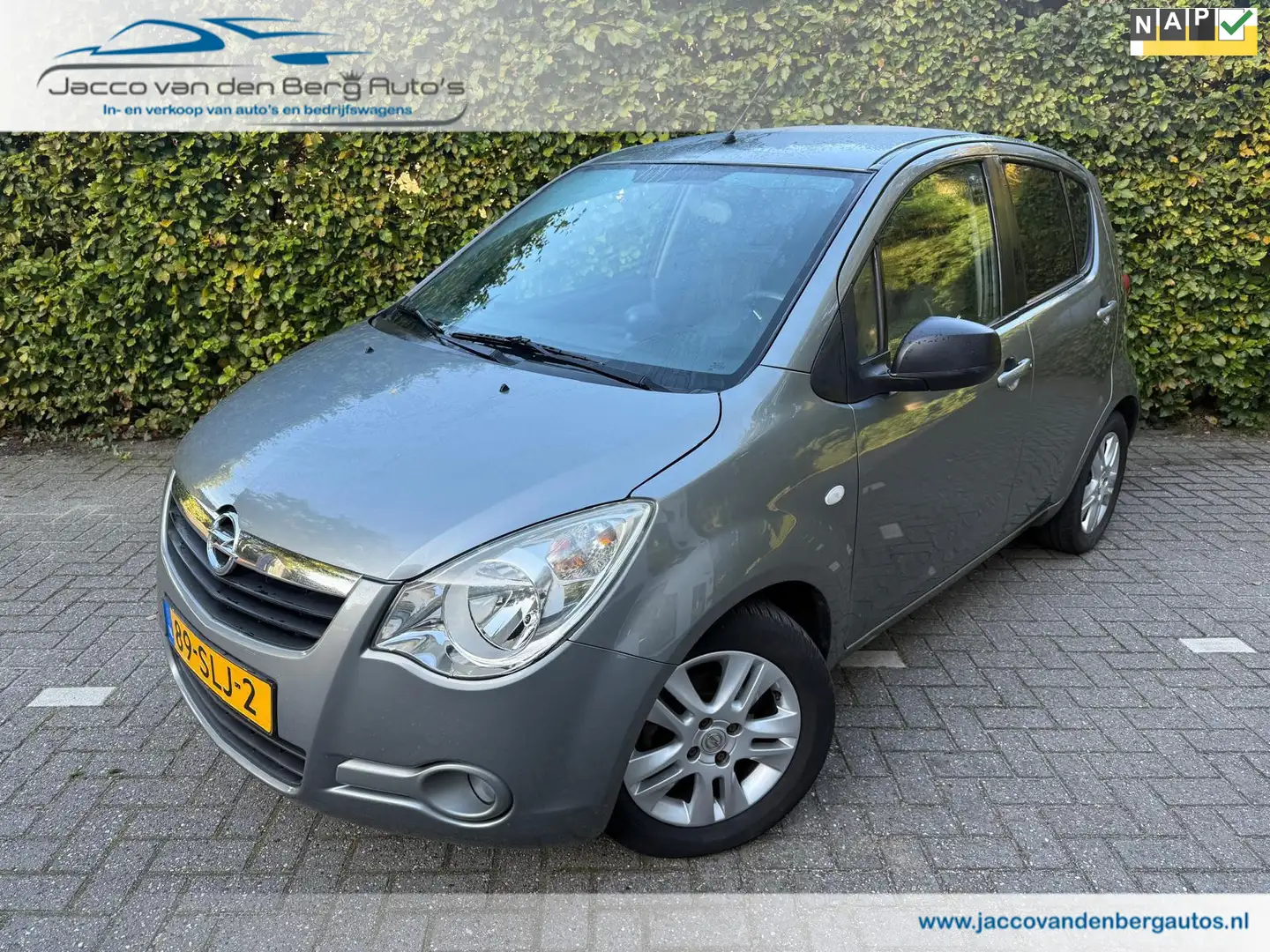 Opel Agila 1.2 Edition I Automaat I Airco Gris - 1