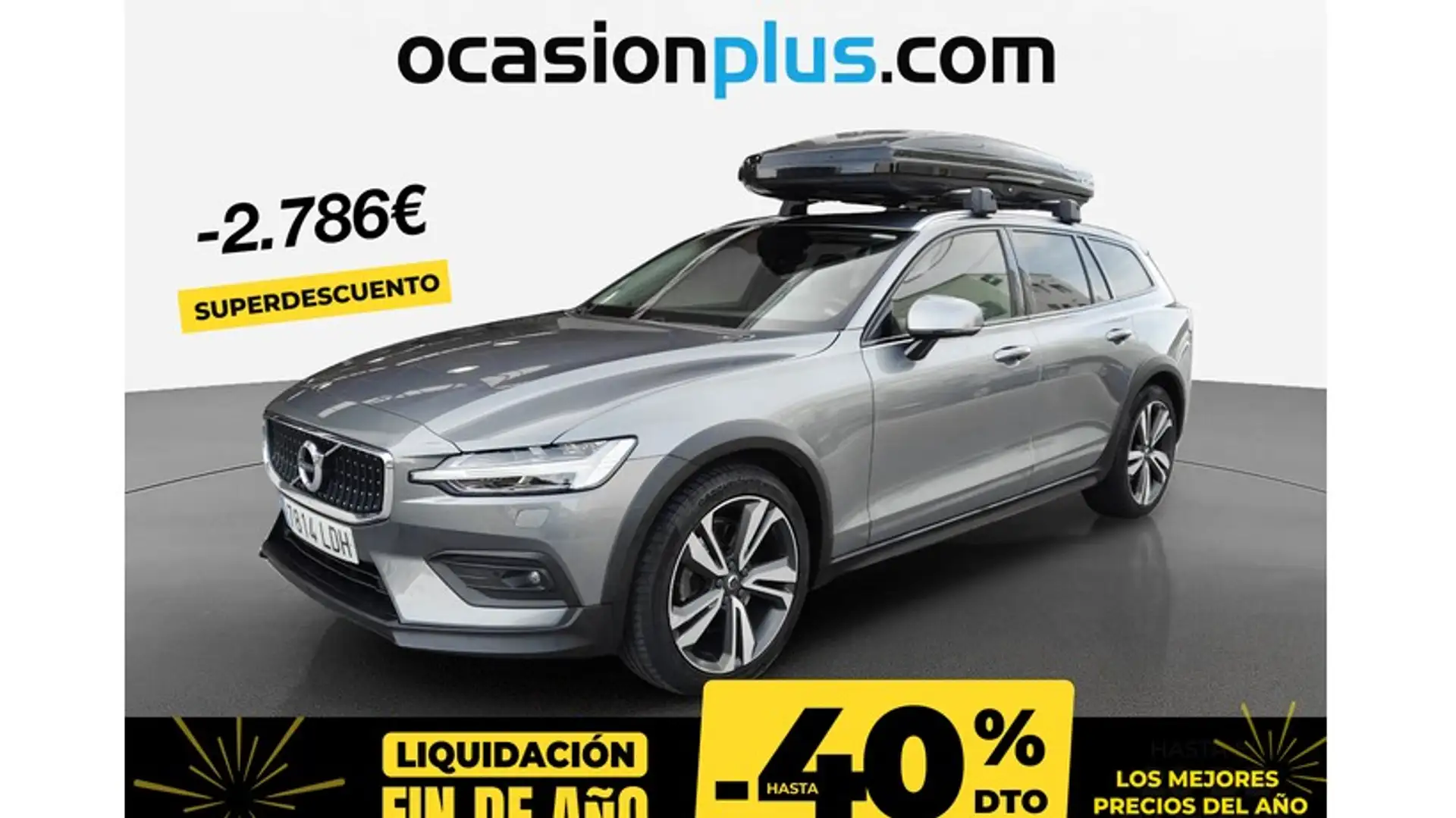 Volvo V60 Cross Country D4 Pro AWD Aut. Gris - 1