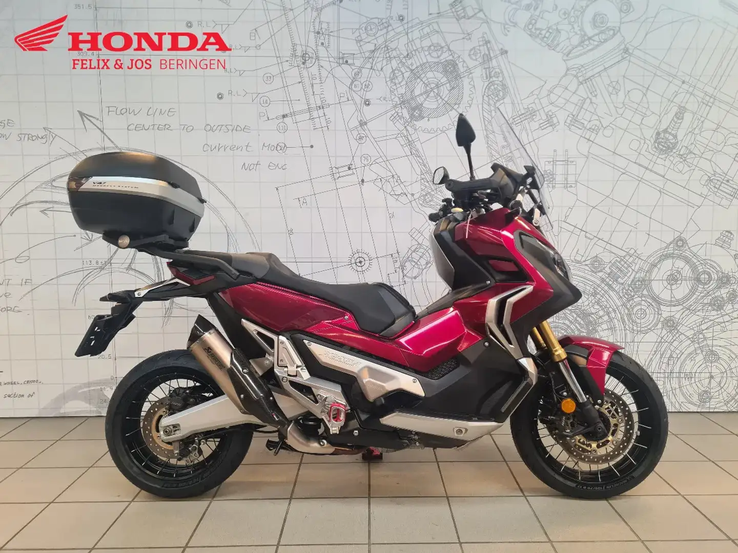 Honda X-ADV 750 Roşu - 1