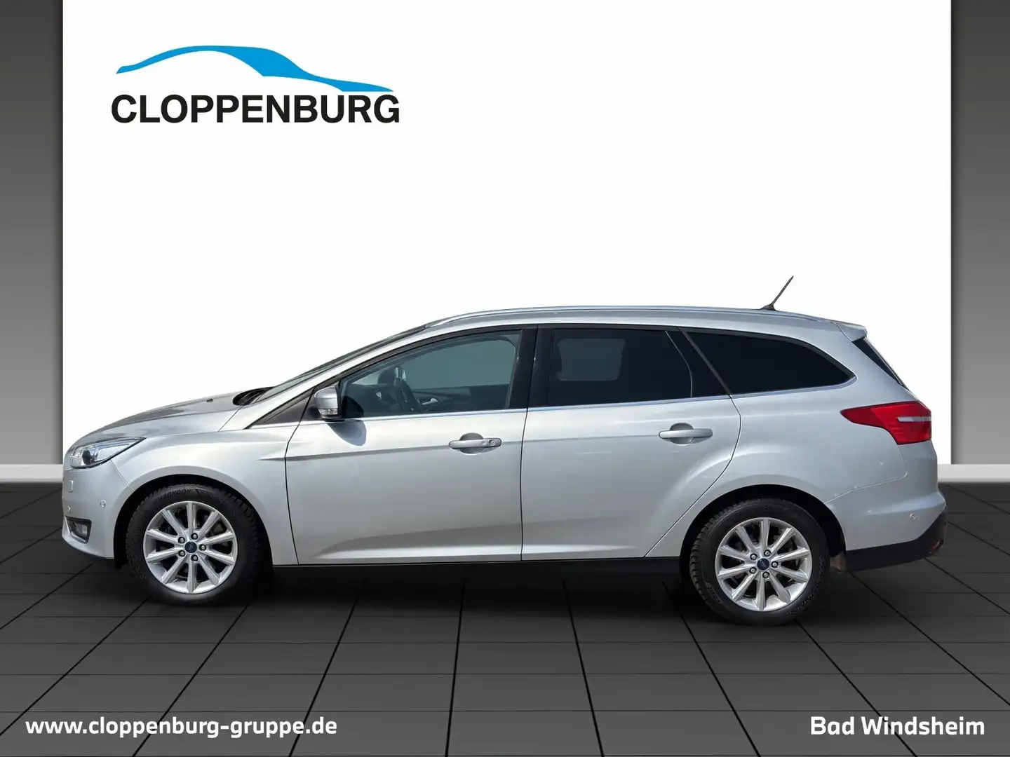 Ford Focus Turnier 2.0 TDCi DPF Start-Stopp-System Aut. Titan Gris - 2