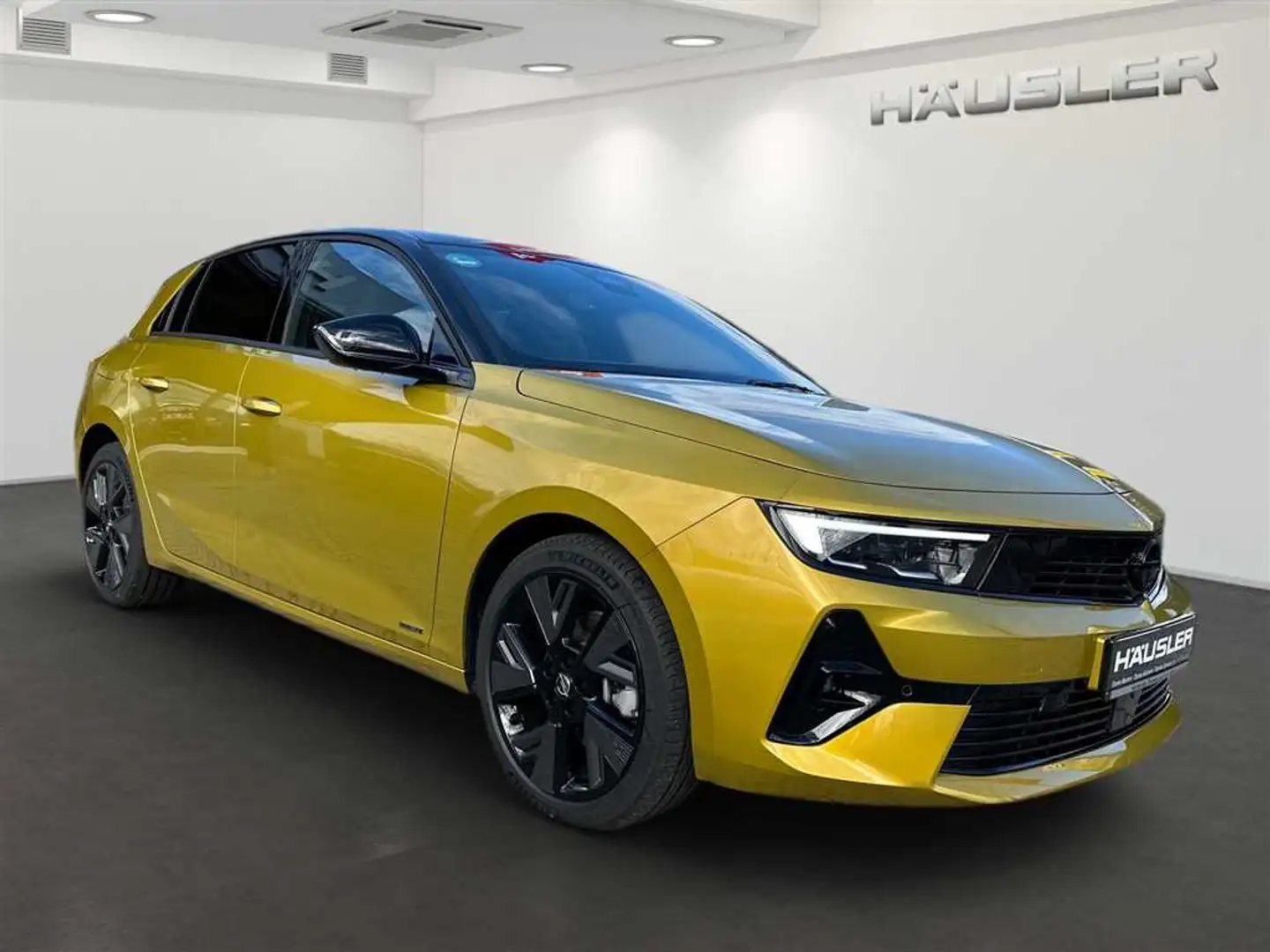 Opel Astra Elektro Ultimate 156 PS/Kamera/SHZ/Navi Gelb - 2