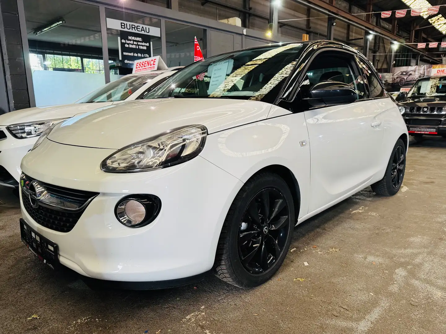 Opel Adam 1.2i Unlimited ct ok garantie 12 mois Weiß - 1