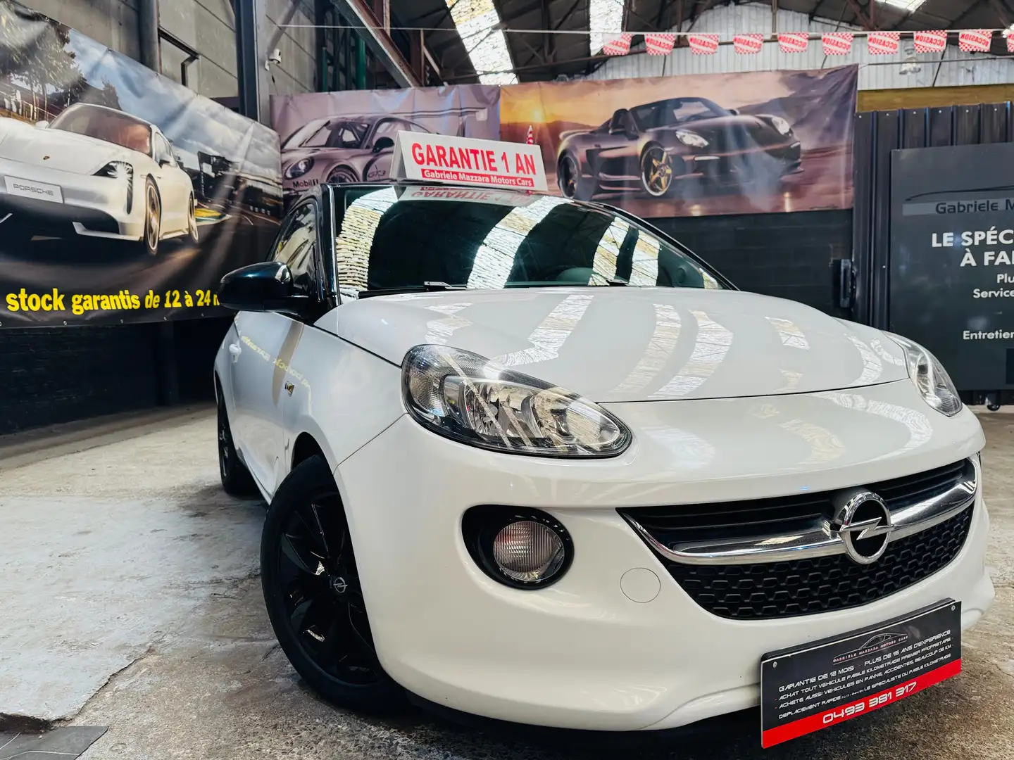 Opel Adam 1.2i Unlimited ct ok garantie 12 mois Wit - 2