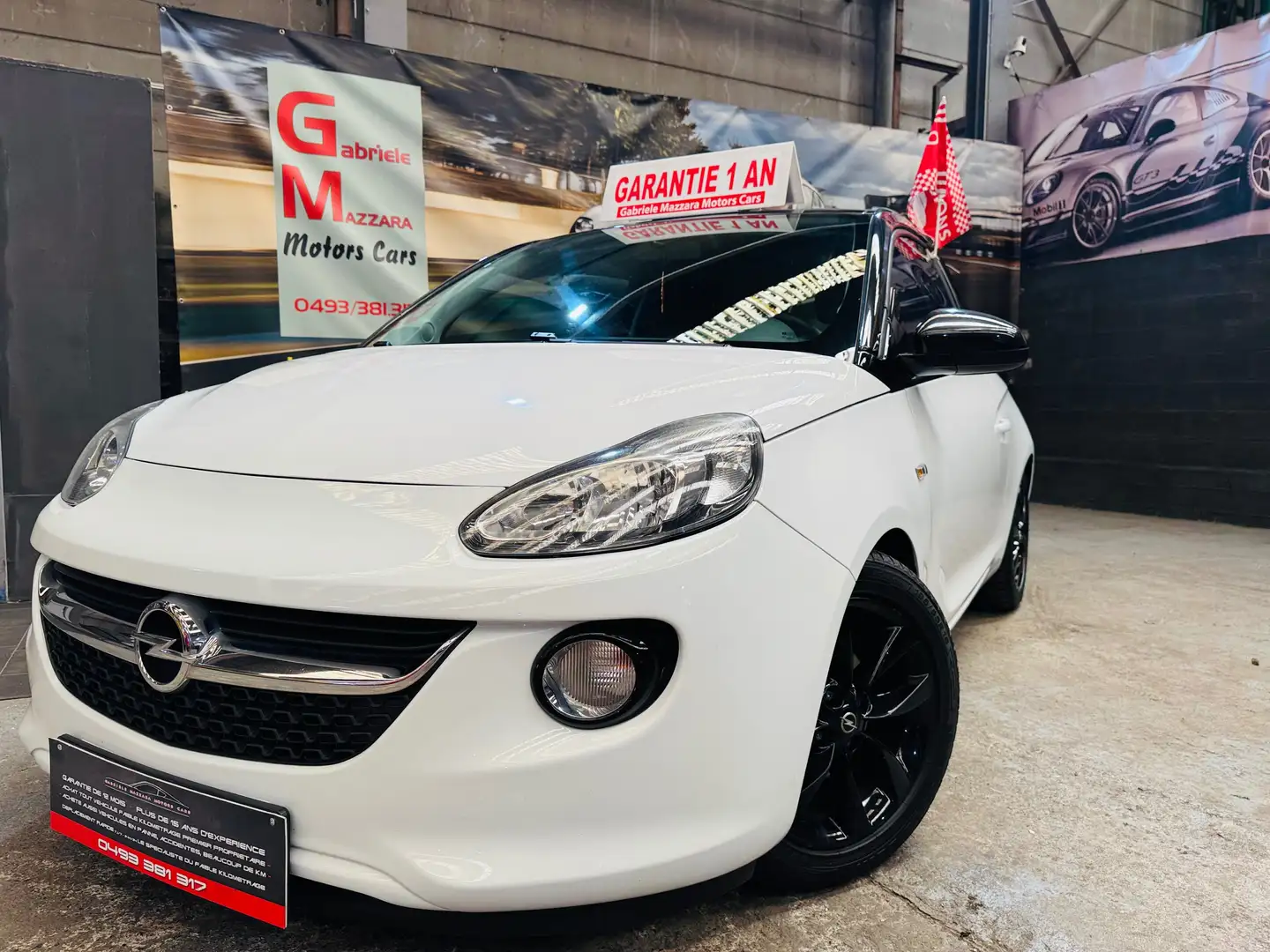 Opel Adam 1.2i Unlimited ct ok garantie 12 mois Wit - 1