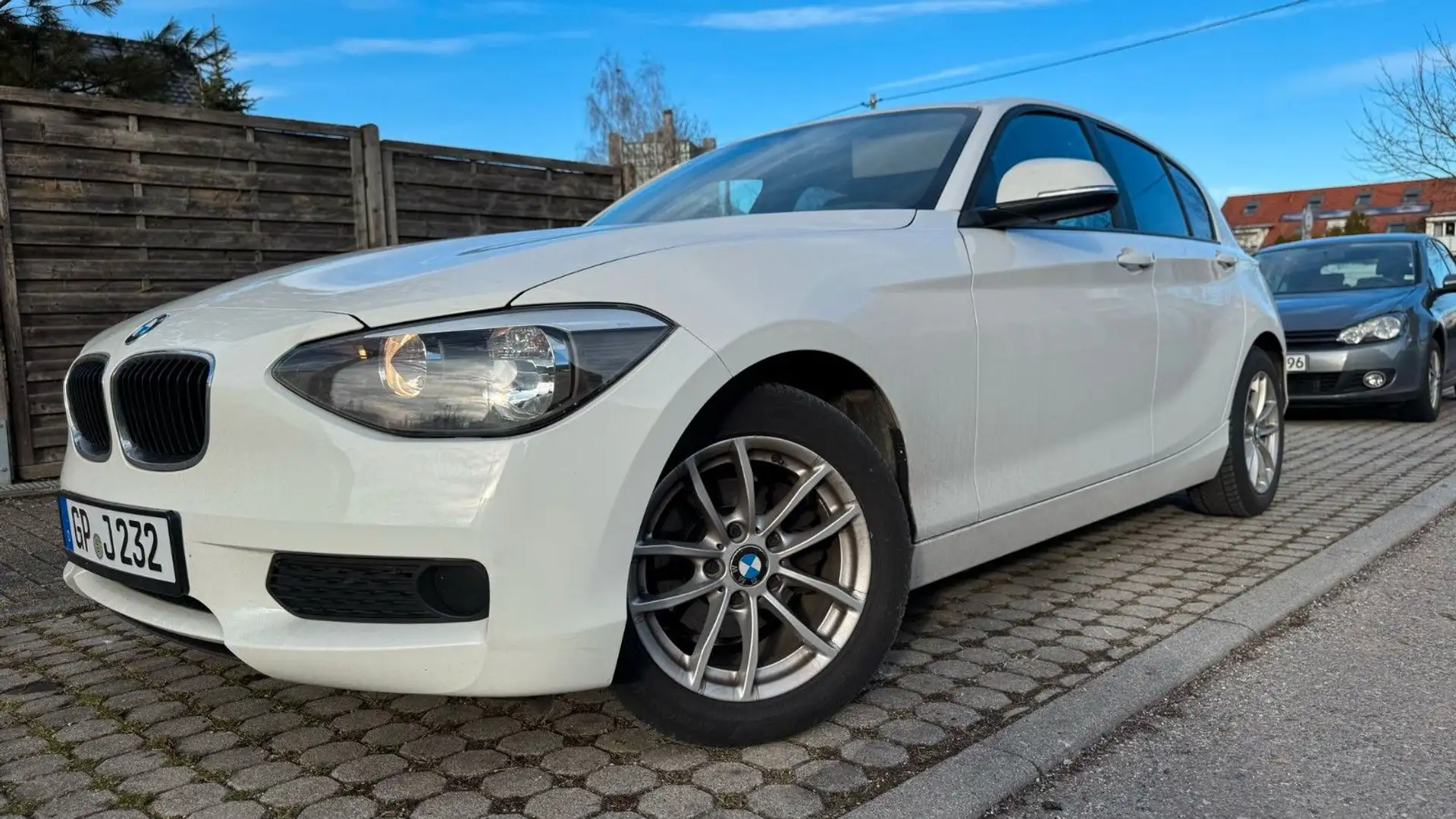 BMW 116 +TÜV+204PS+GARANTIE+PARKS+SITZH+TEMPO Blanc - 1