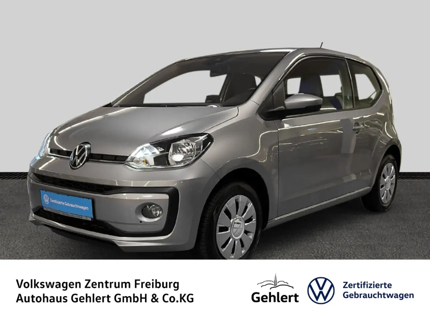 Volkswagen up! 1.0 Klima Sitzheizung Rückfahrkamera Tempomat Silber - 1