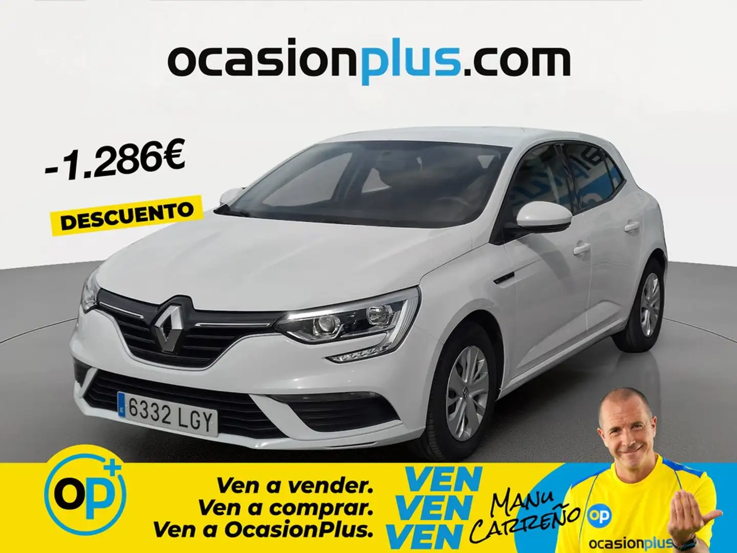Renault Megane 1.5dCi Blue Life 70kW Blanco - 1