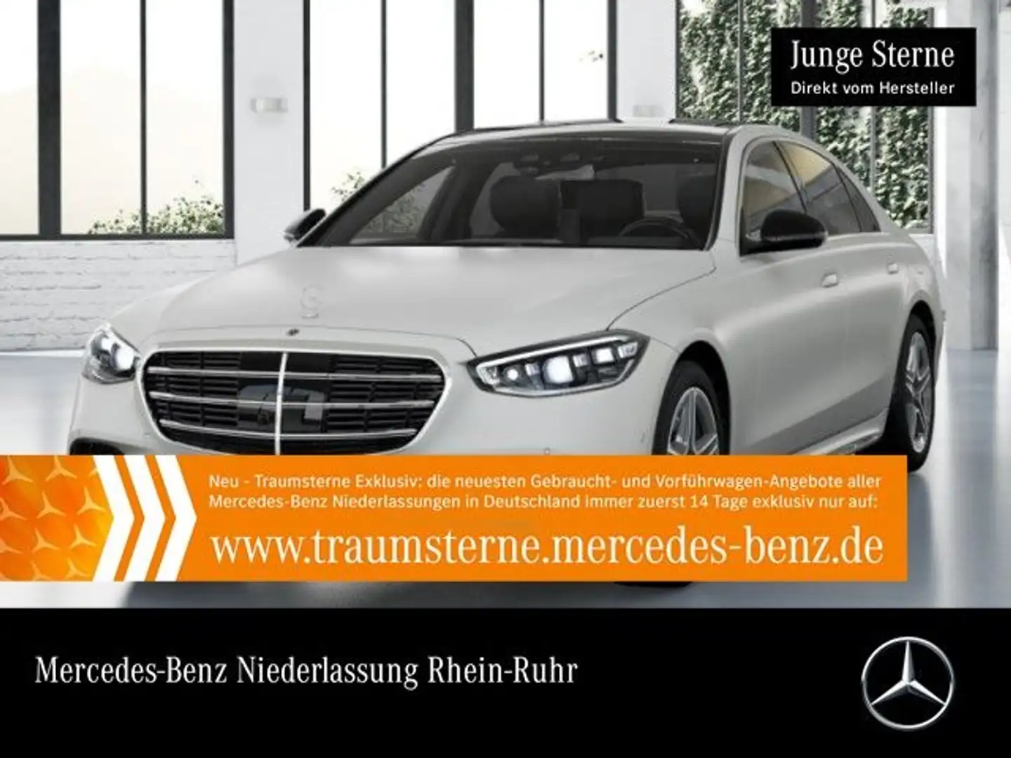 Mercedes-Benz S 600 S 580 e 4M AMG+NIGHT+PANO+DIGITAL-L+BURMESTER4D+TV Білий - 1