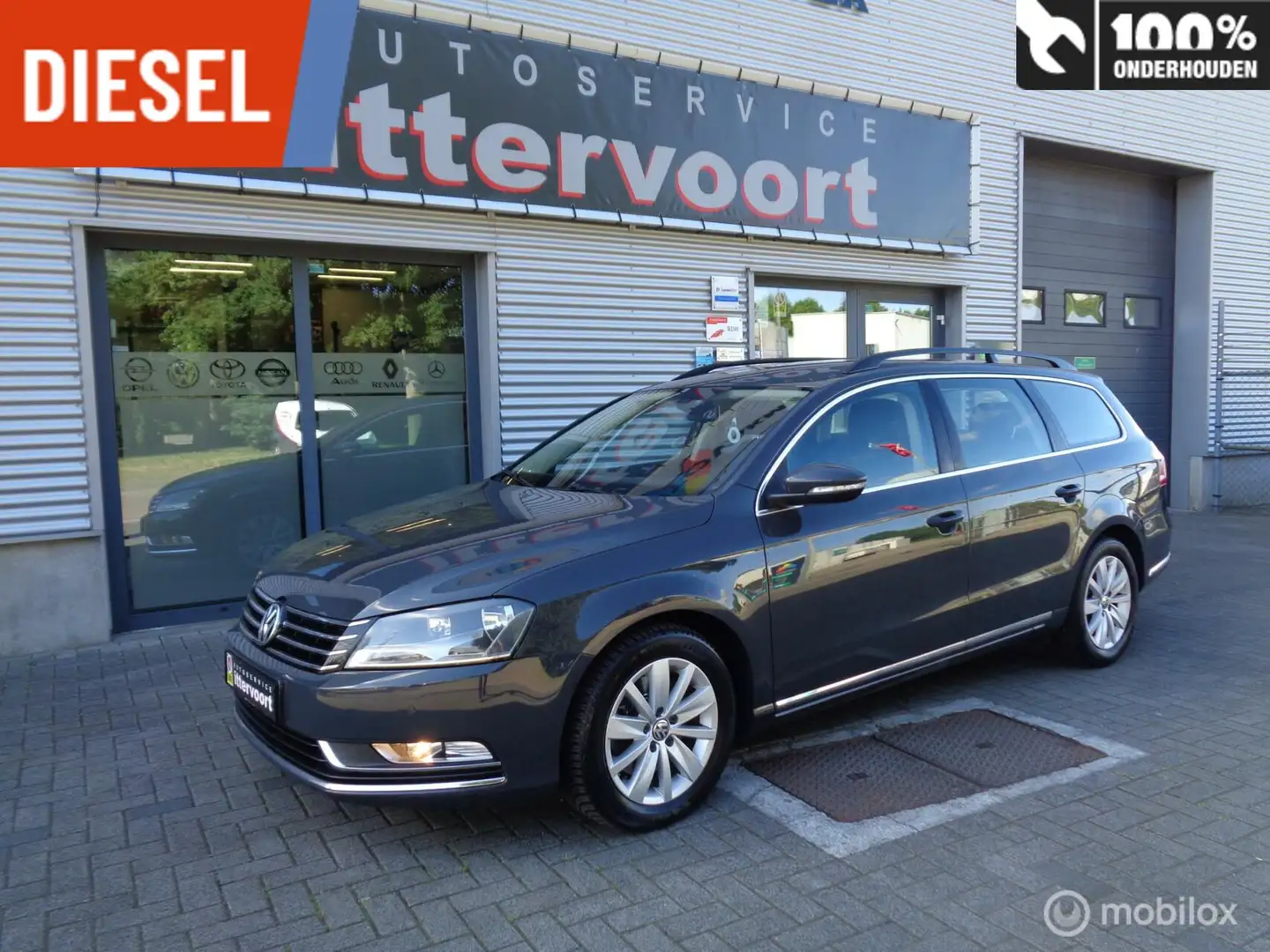 Volkswagen Passat Variant 2.0 TDI Comfortline BlueMotion Grijs - 1
