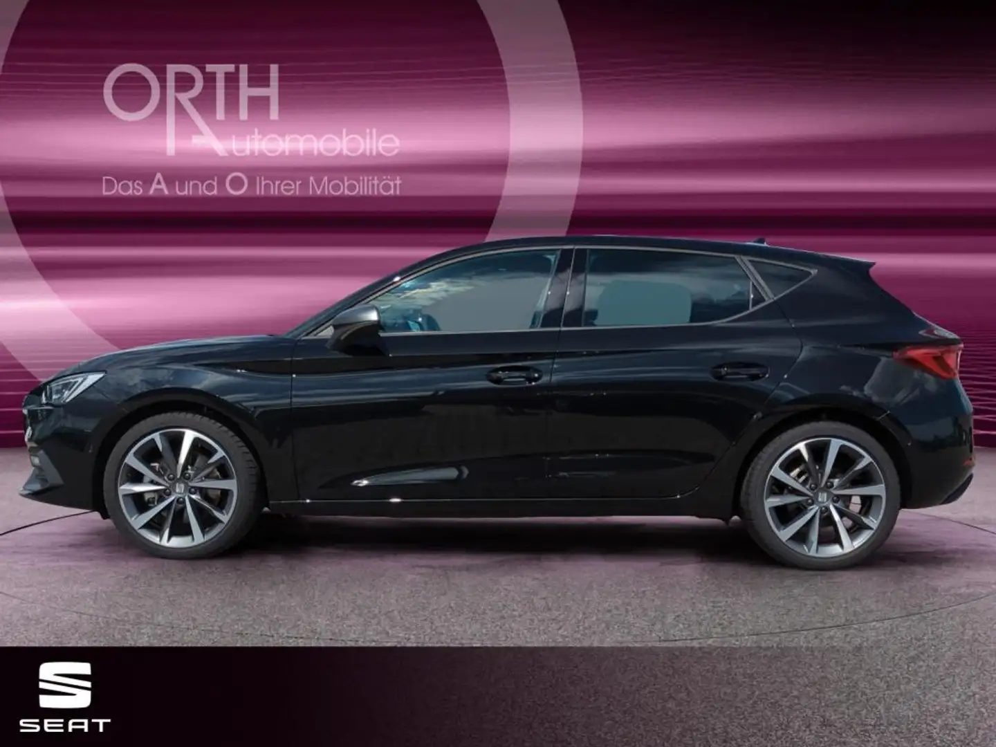 SEAT Leon FR 2.0TDI DSG PANO NAVI SHZ KESSY PDC LED Schwarz - 2