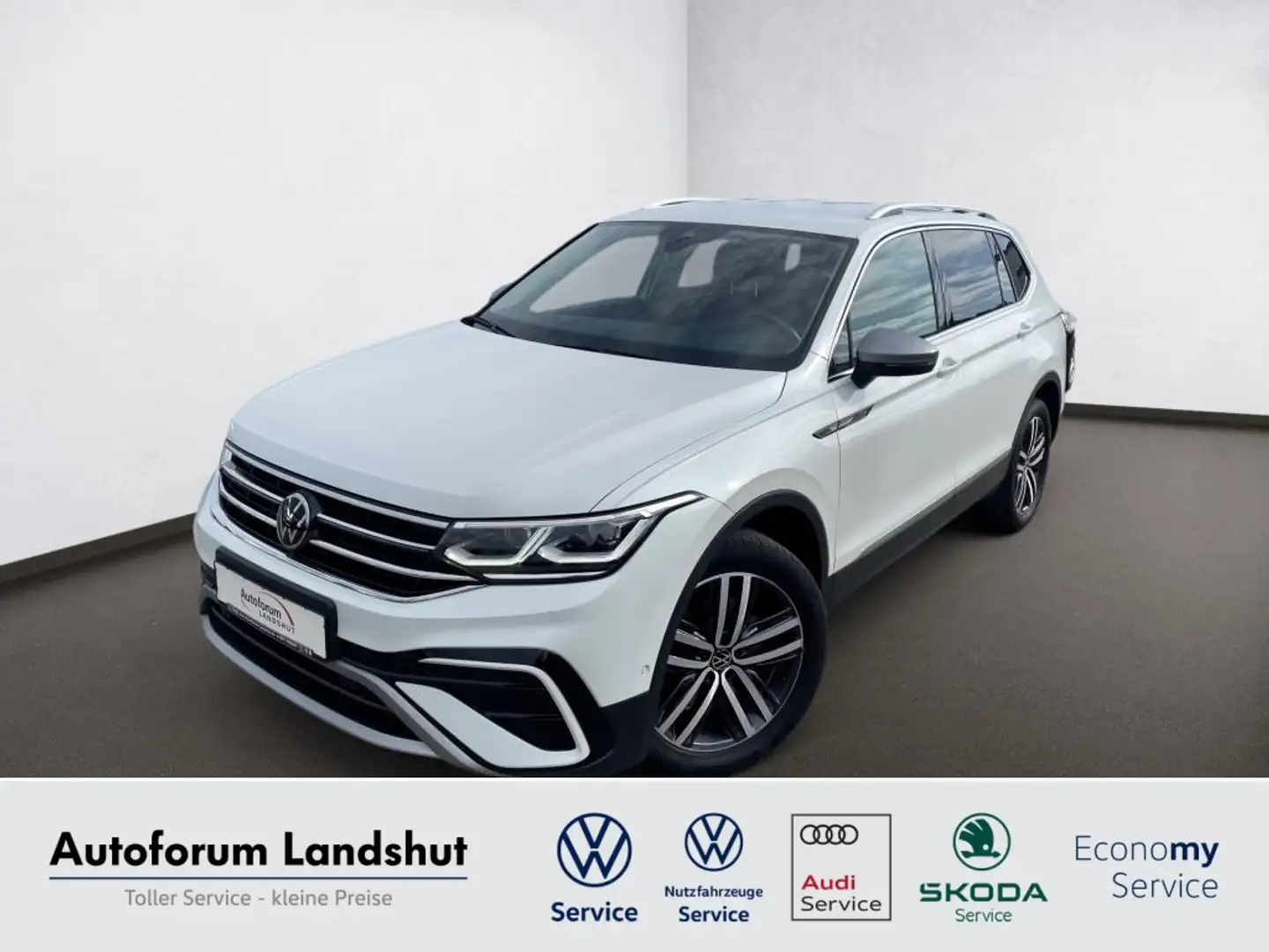 Volkswagen Tiguan Allspace 2.0 TSI Elegance 4M AHK/360°/HUD Blanco - 1