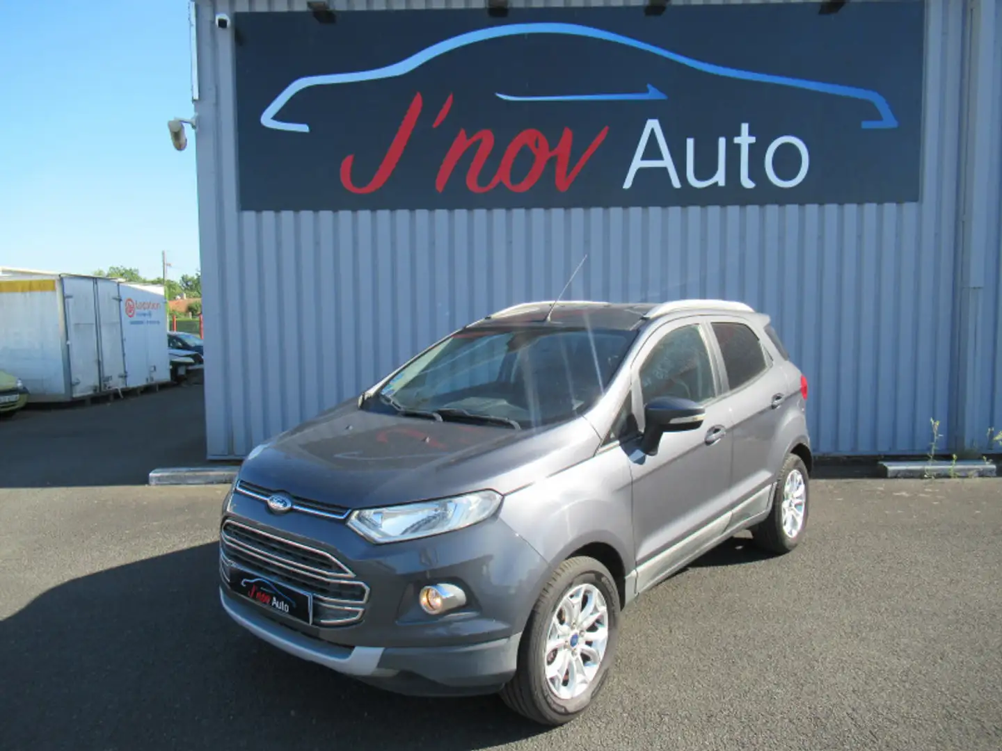 Ford EcoSport 1.0 ECOBOOST 140CH TITANIUM Gris - 1