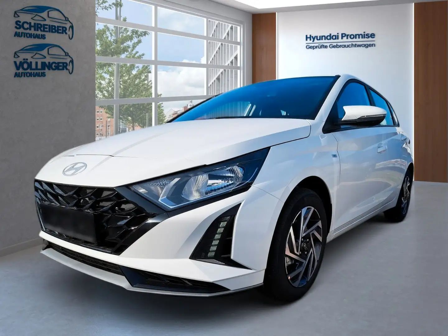 Hyundai i20 Trend 48V DCT Getriebe Trend 100PS Weiß - 1