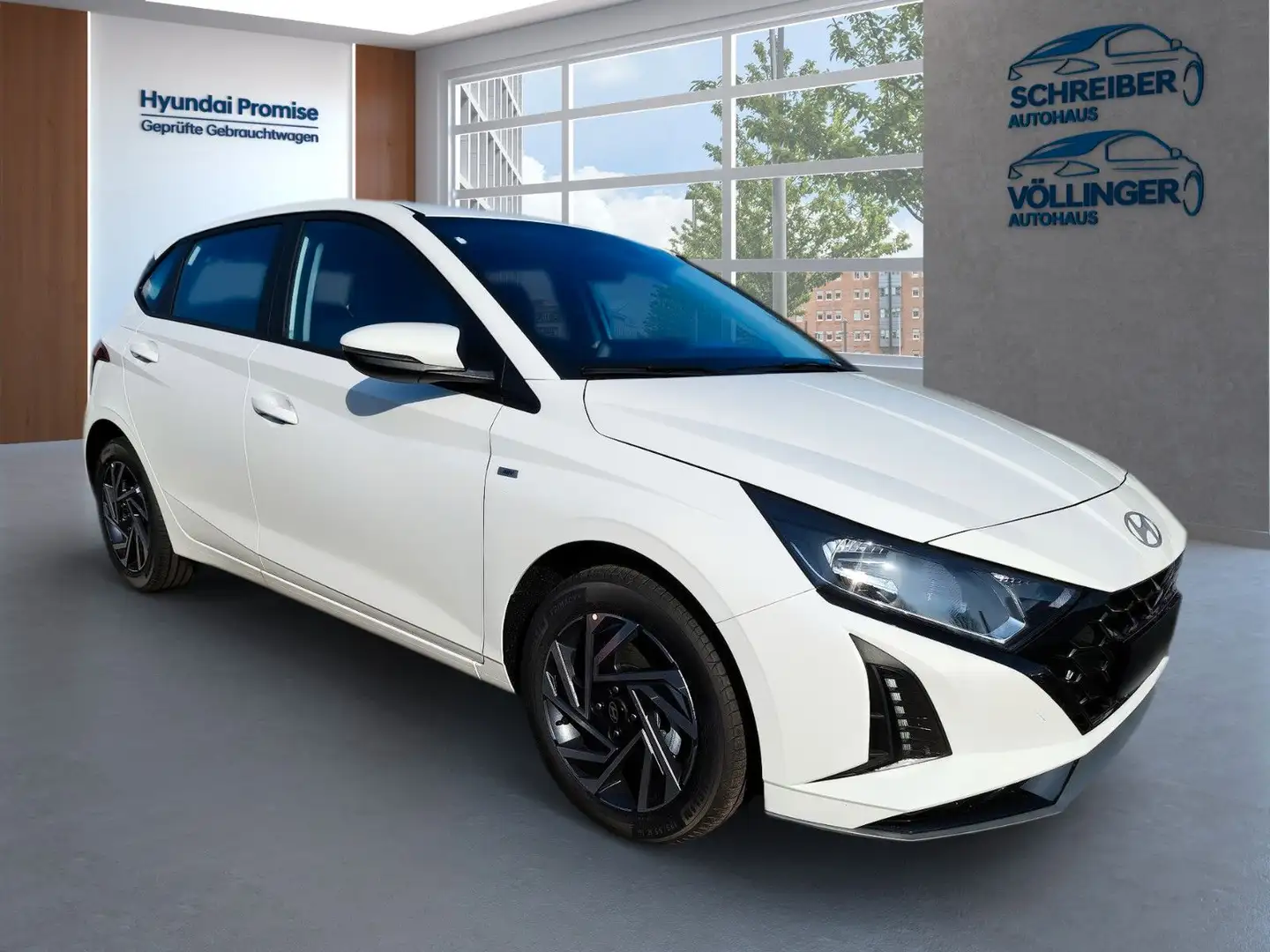 Hyundai i20 Trend 48V DCT Getriebe Trend 100PS Weiß - 2
