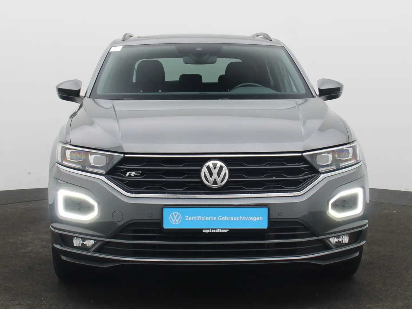 Volkswagen T-Roc R-Line 2.0 TDI 4M DSG / Pano, ACC, LED Grijs - 2