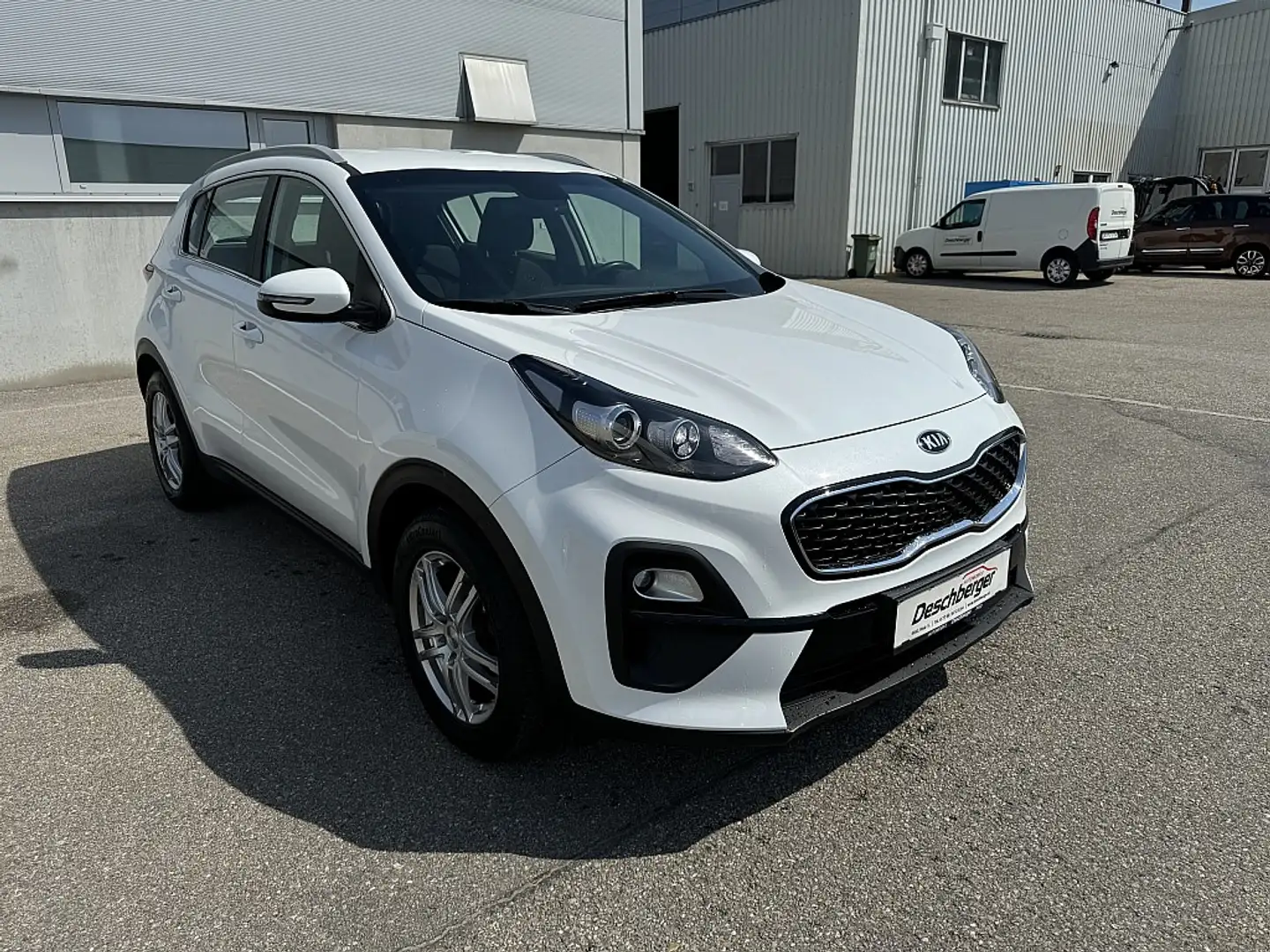 Kia Sportage 1,6 CRDI SCR MHD Silber DCT Aut. Weiß - 1