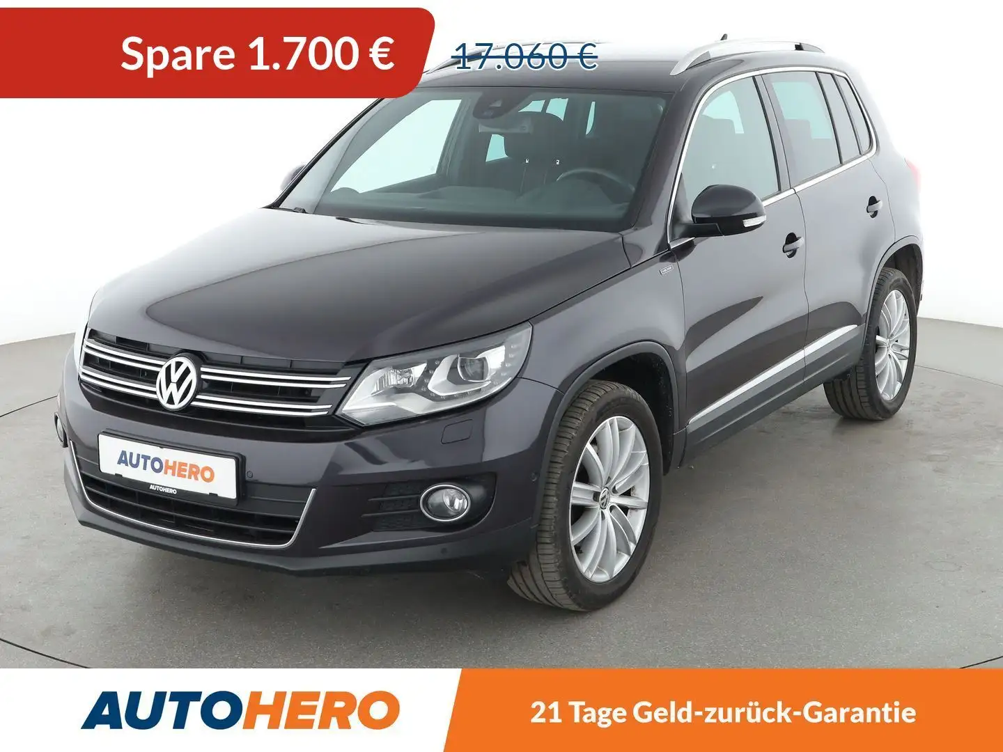 Volkswagen Tiguan 2.0 TDI Lounge Sport & Style 4Motion BM *NAVI*LED* Grau - 1