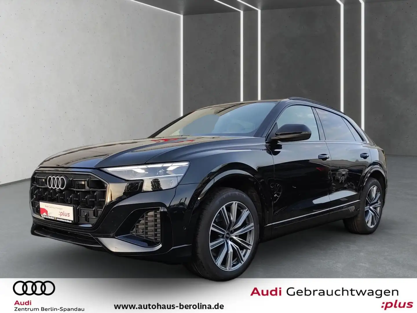 Audi Q8 45 TDI qu. tiptronic *MATRIX*360°*HuD*AHK* Noir - 2