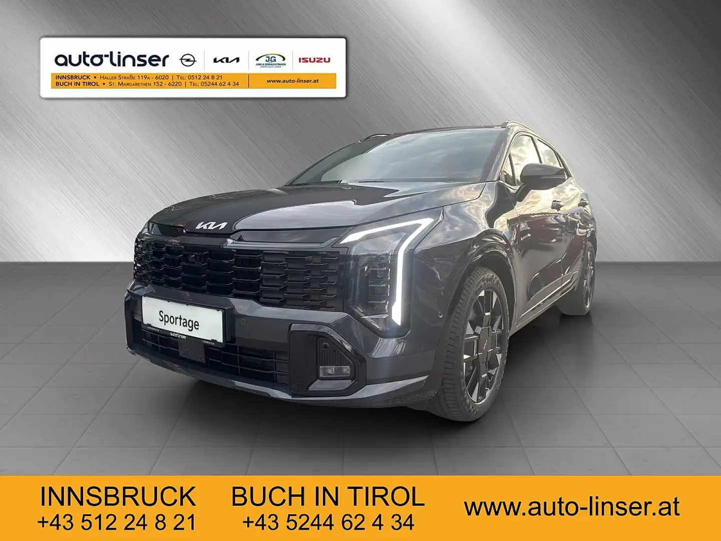 Kia Sportage 1.6 TGDI GT-Line AWD DCT Grau - 1