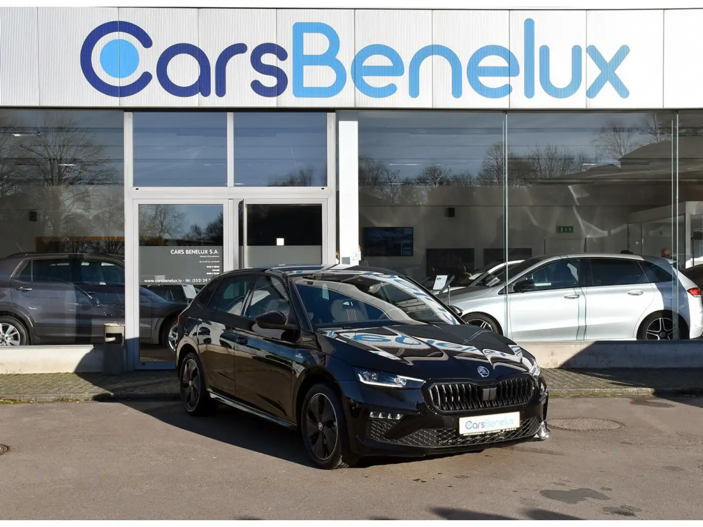 Skoda Scala 1.5 TSI Monte Carlo DSG TOIT PANO CAM LANE KEYLESS Noir - 1