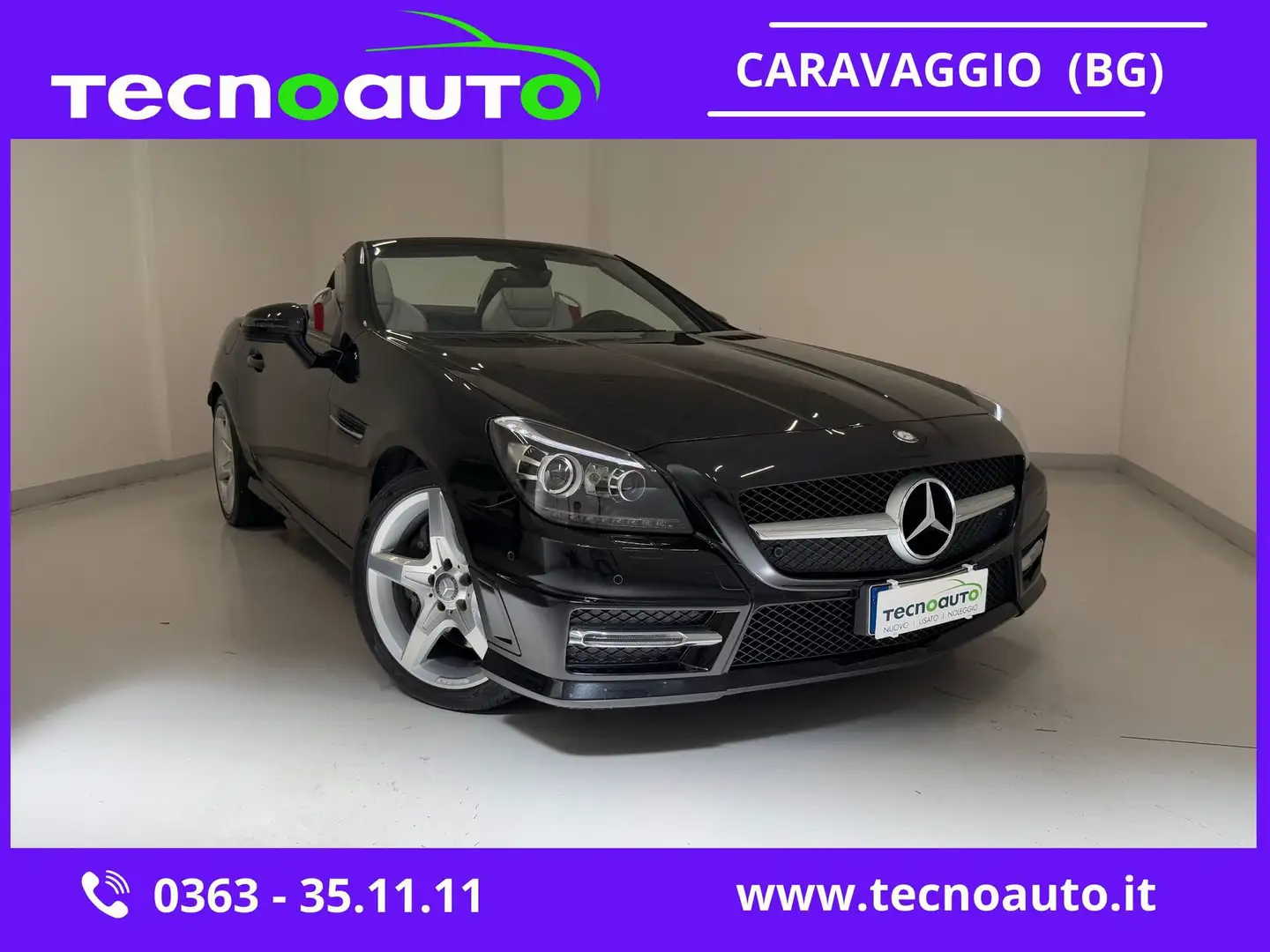 Mercedes-Benz SLK 200 SLK 200 Premium AMG - SOLO 41.500 Km!!! Fekete - 1