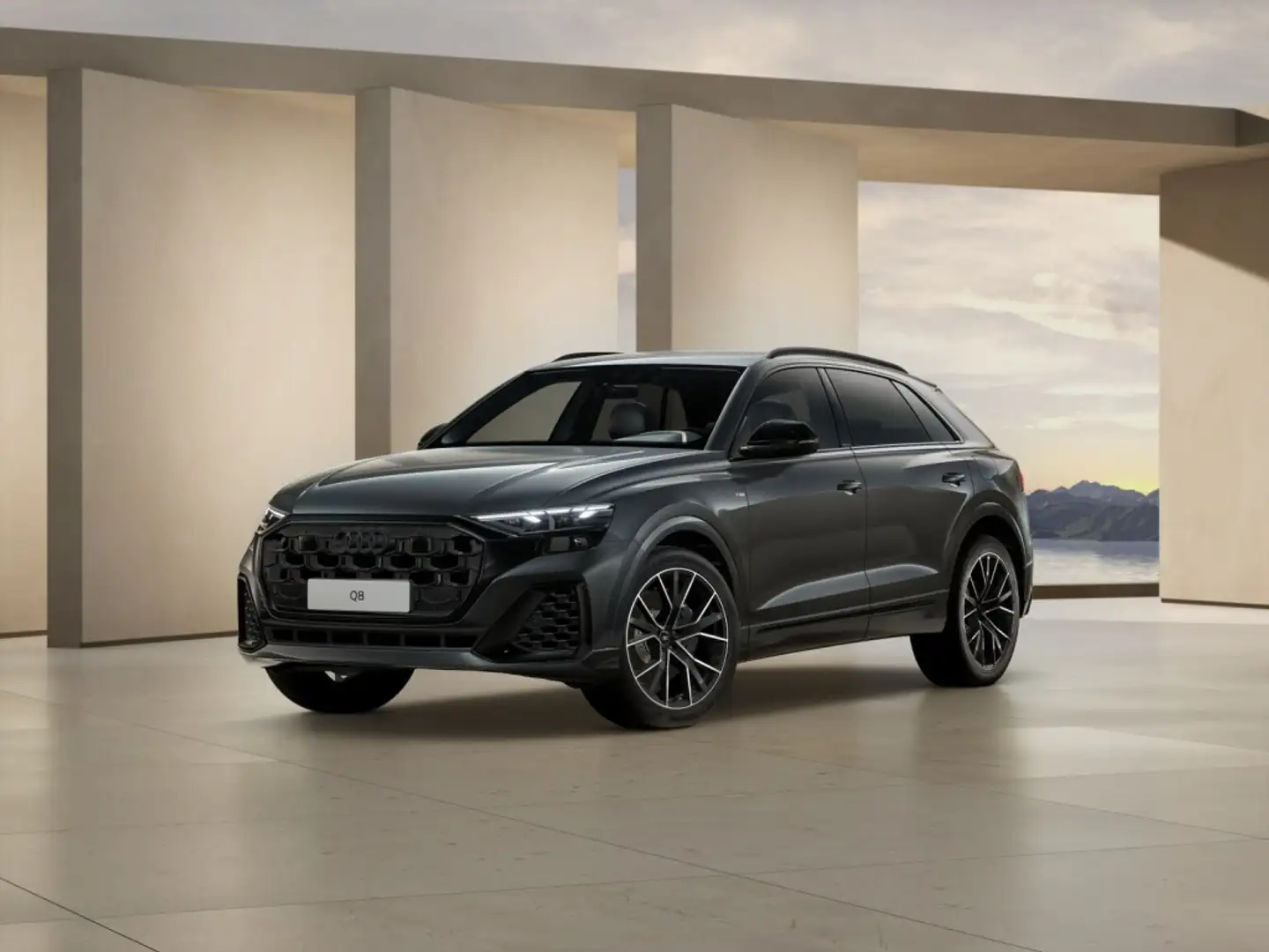 Audi Q8 TFSIe Black line quattro tiptronic 290kW Gris - 1