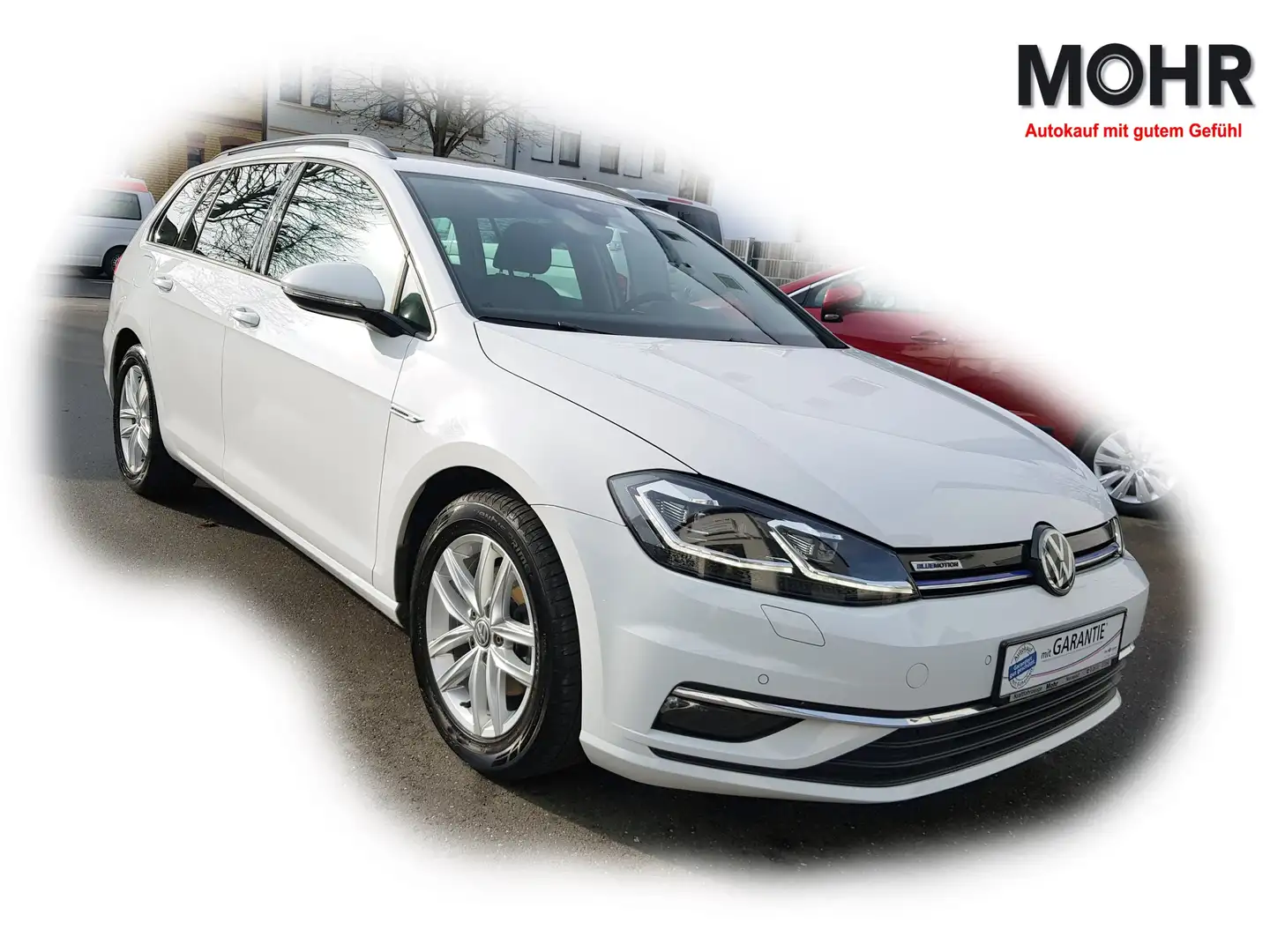 Volkswagen Golf Variant Kombi Automatik ACC Parkpilot Navi Weiß - 1
