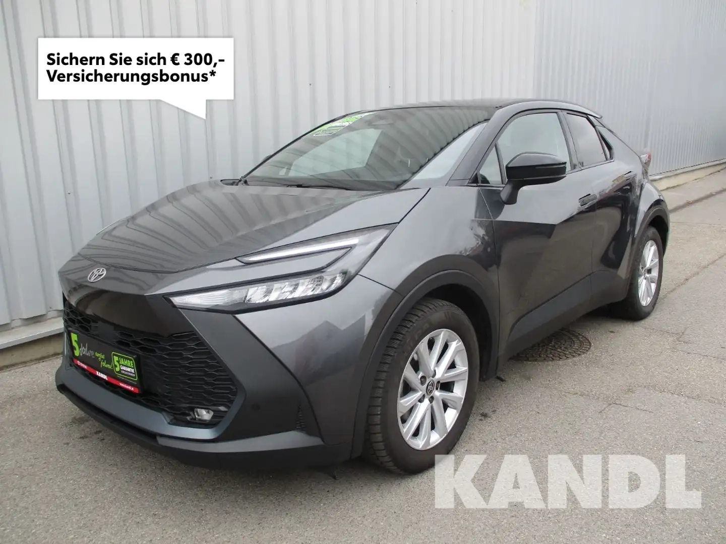 Toyota C-HR 1.8 Hybrid E-CVT Active Drive LED+Navi+SHZ Grau - 1