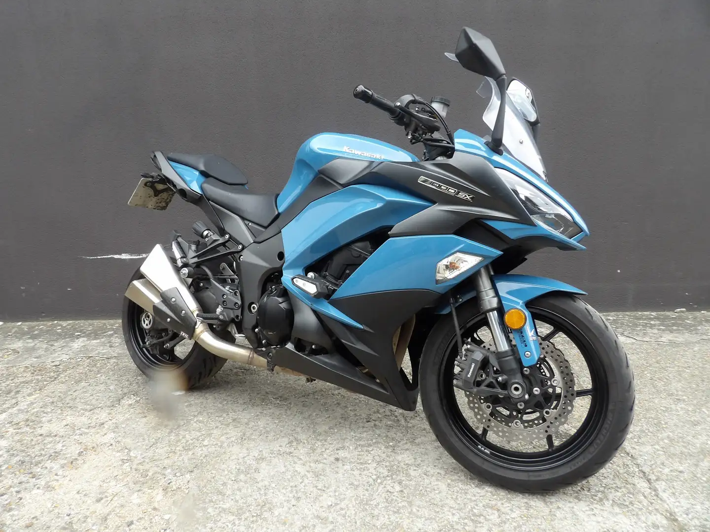 Kawasaki Z1000 SX Bleu - 2