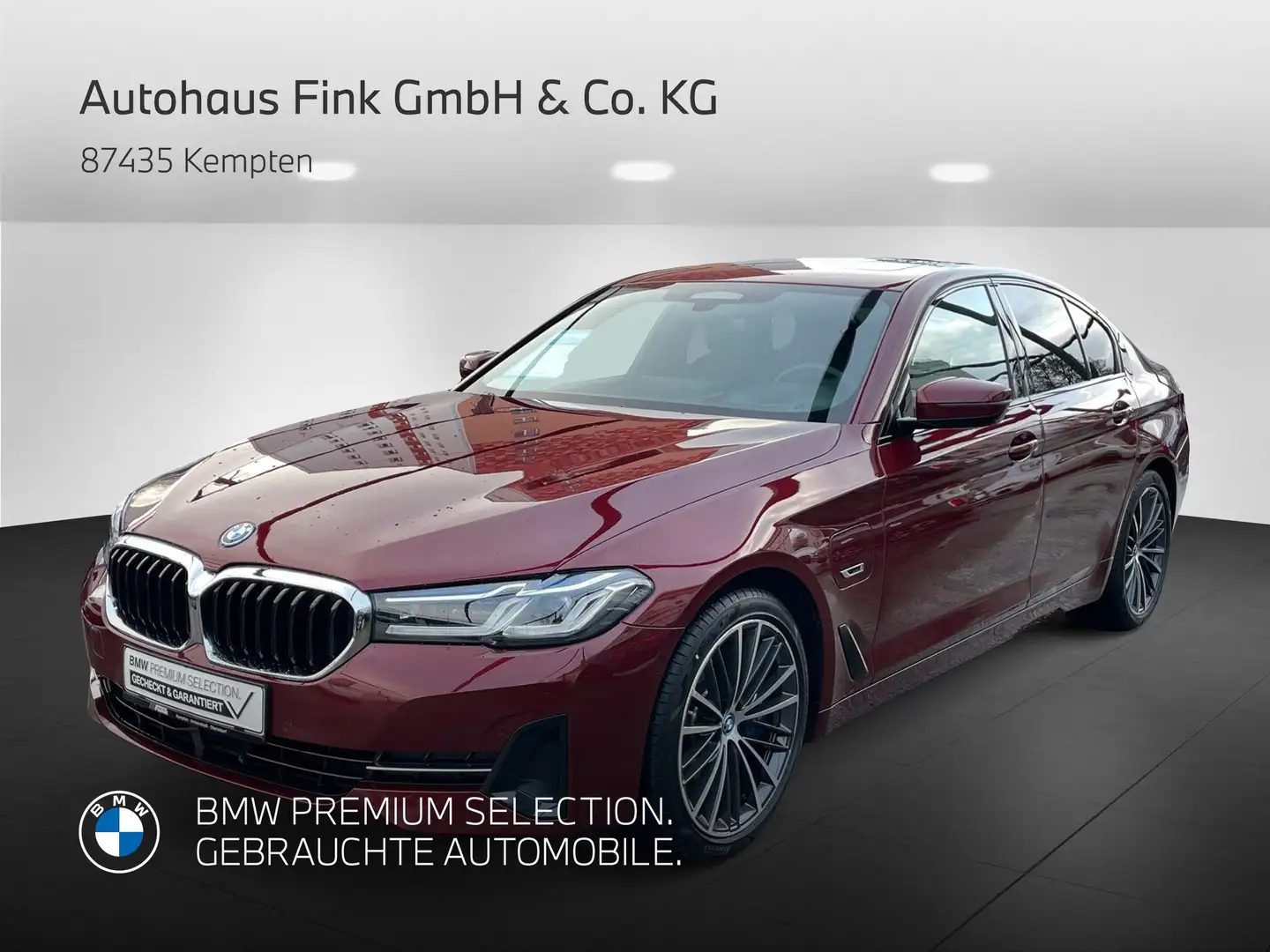 BMW 545 e xDrive Limousine Gestiksteuerung Head-Up Rot - 1