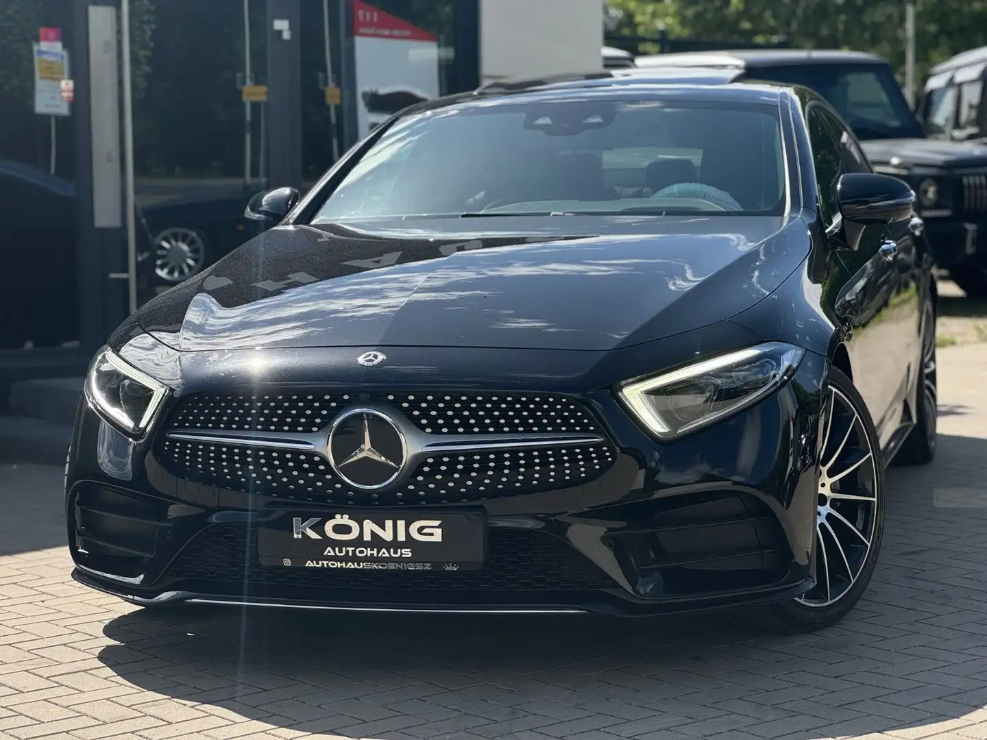 Mercedes-Benz CLS 300 d*AMG LINE*BURM*360°*S-DACH*ASSIST* Negru - 2