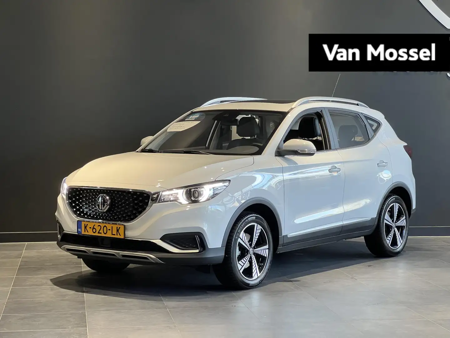 MG ZS MG EV Luxury 45 kWh | Navi | Panoramadak | Leder | Wit - 1