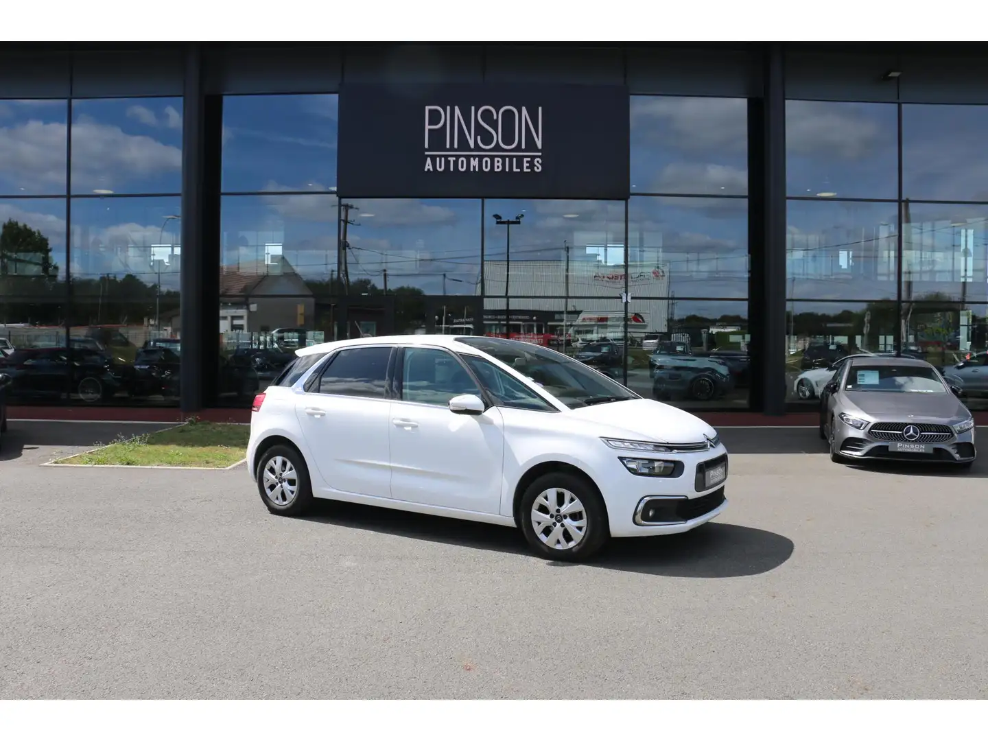 Citroen C4 Picasso C4 SpaceTourer 1.2 PureTech 12V - 130 S\u0026S MON Blanc - 1