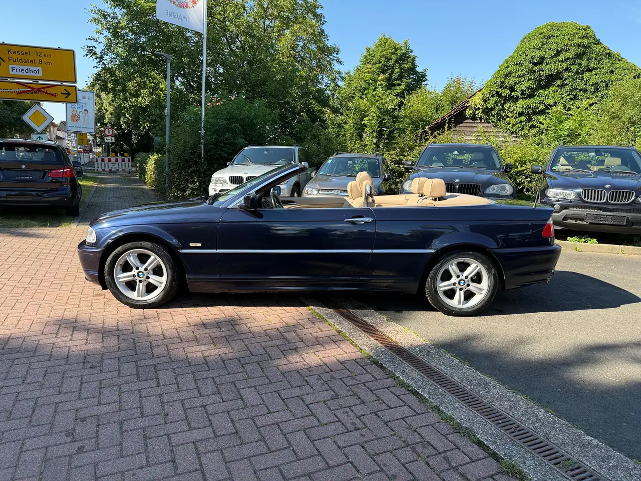 BMW 320 CI e46 Cabrio Leder beige Automatik 16 Zoll Alu, foto 8