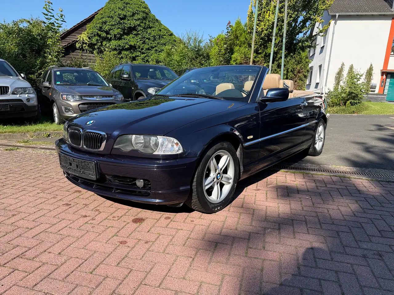 BMW 320 CI e46 Cabrio Leder beige Automatik 16 Zoll Alu, foto 1