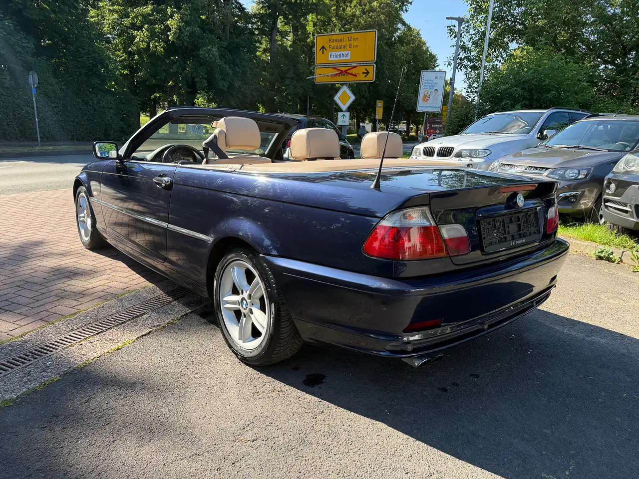 BMW 320 CI e46 Cabrio Leder beige Automatik 16 Zoll Alu, foto 7