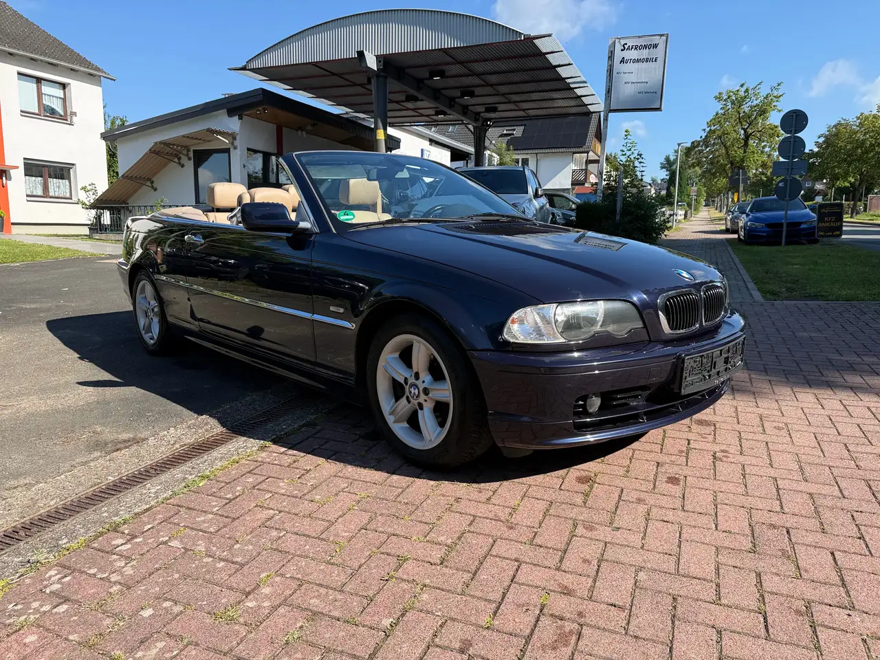 BMW 320 CI e46 Cabrio Leder beige Automatik 16 Zoll Alu, foto 3
