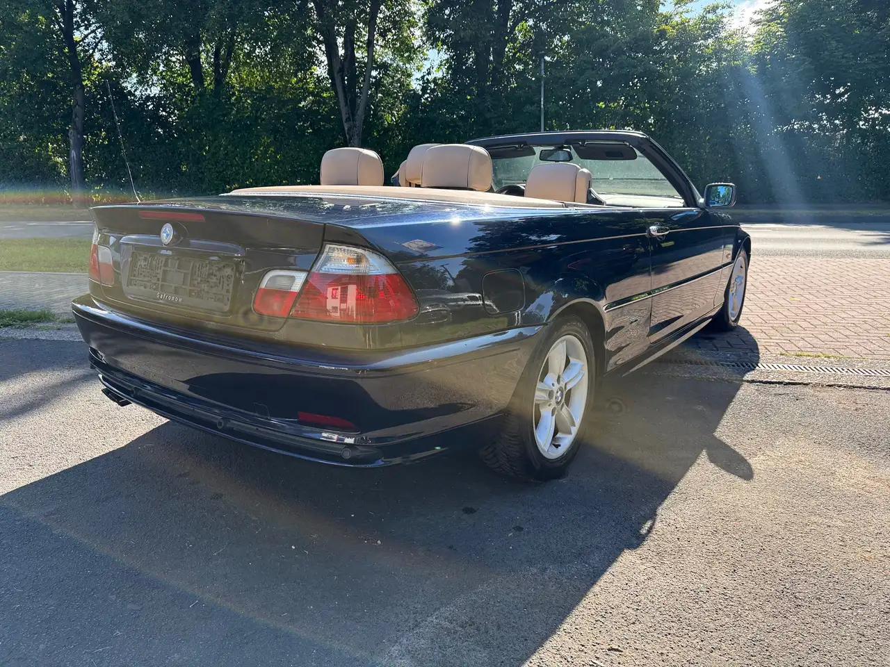 BMW 320 CI e46 Cabrio Leder beige Automatik 16 Zoll Alu, foto 5