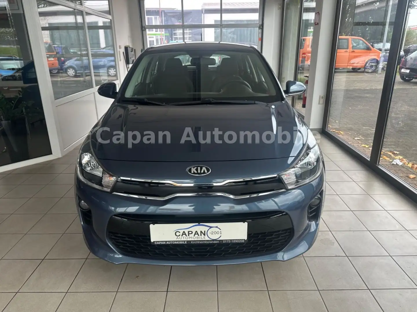 Kia Rio Edition 7 1.Hand/Scheckheft/Klima/EURO6 Blau - 2