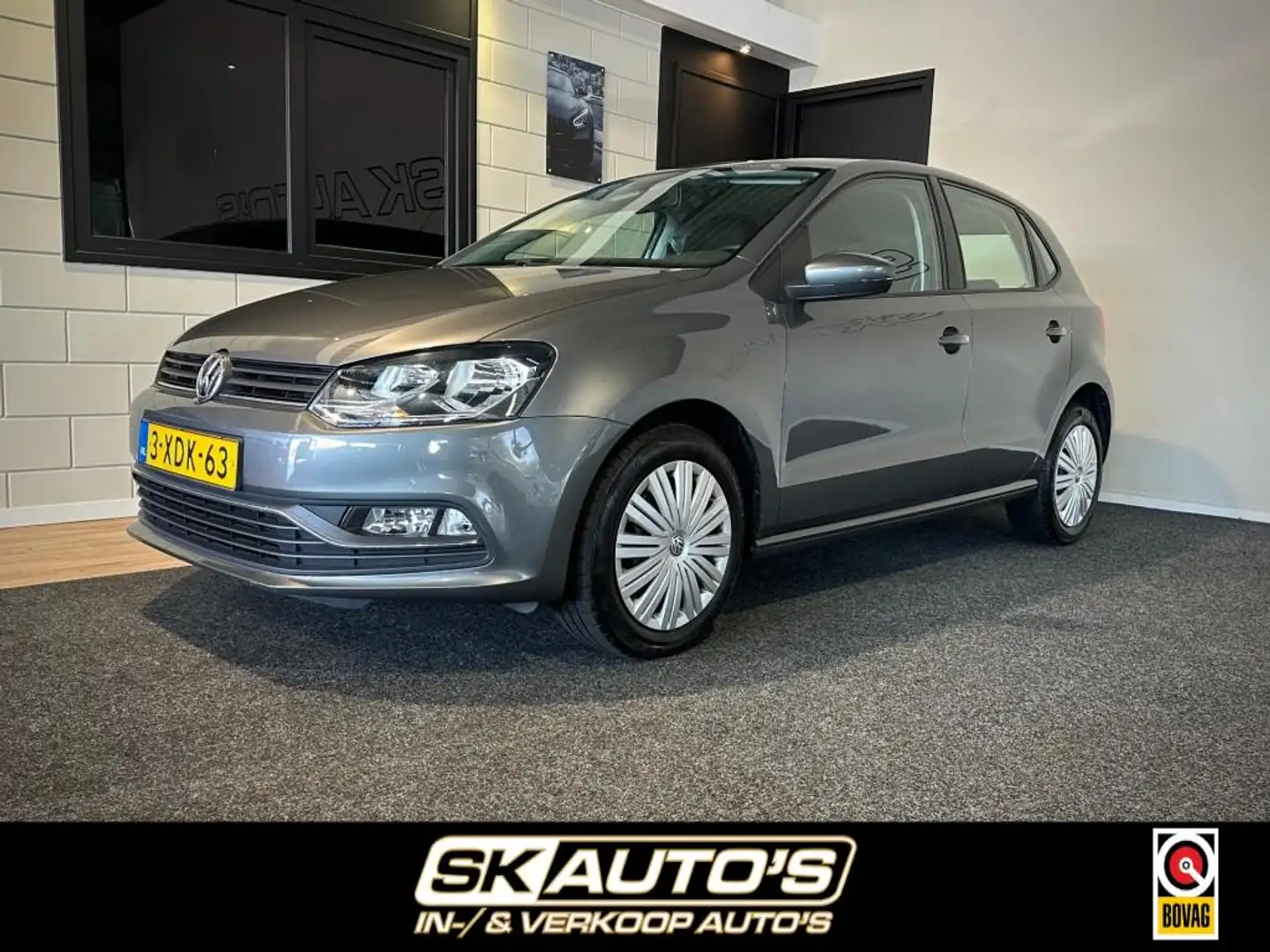 Volkswagen Polo 1.0 COMFORTLINE RIJKLAAR l 5DRS l AIRCO l CRUISE l Gris - 1