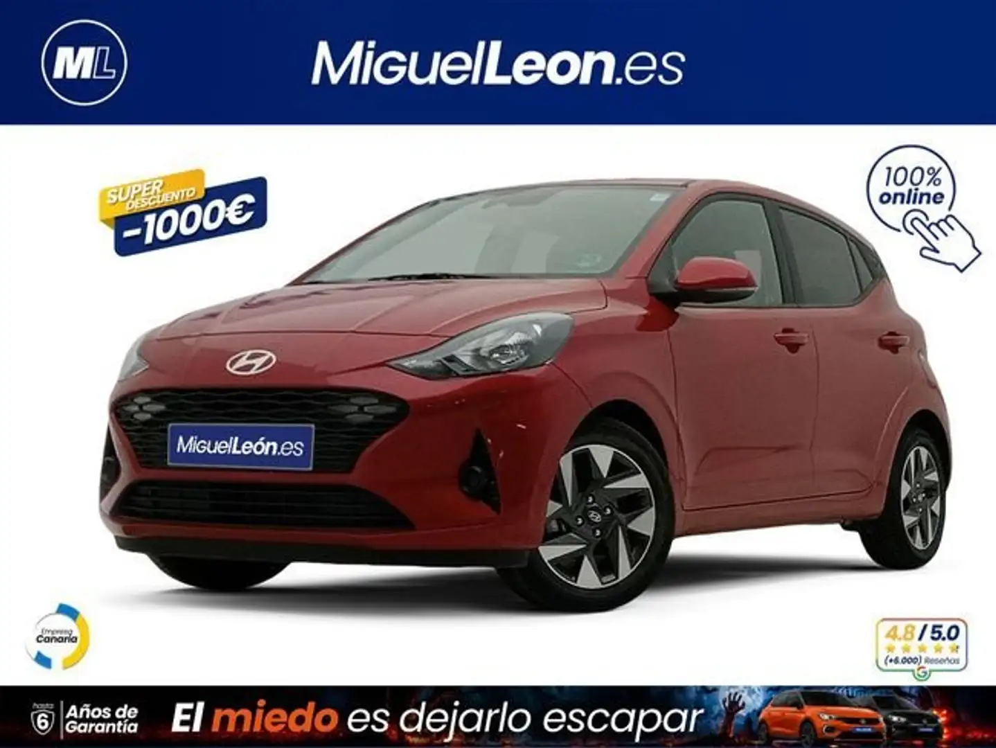 Hyundai i10 1.0 Klass Rojo - 1