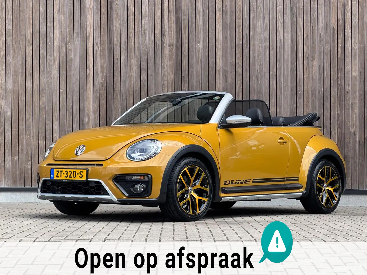 Volkswagen Beetle Cabriolet 1.2 TSI Dune |Automaat|Led|Uniek Jaune - 1