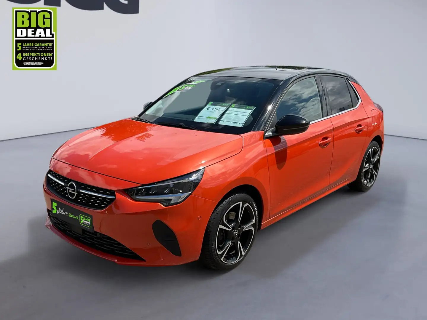 Opel Corsa F 1.2 Turbo Elegance Matrix AUT DynLicht Naranja - 2