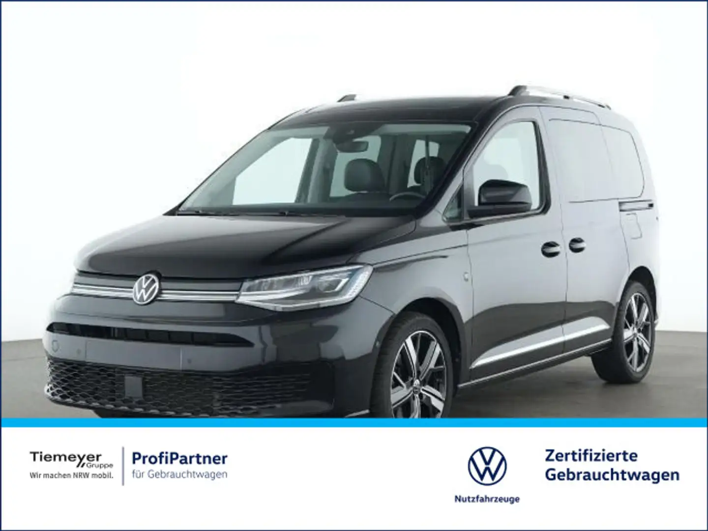 Volkswagen Caddy DSG STYLE STD-HZ LM18 PANO AHK ACC KAMERA Schwarz - 1