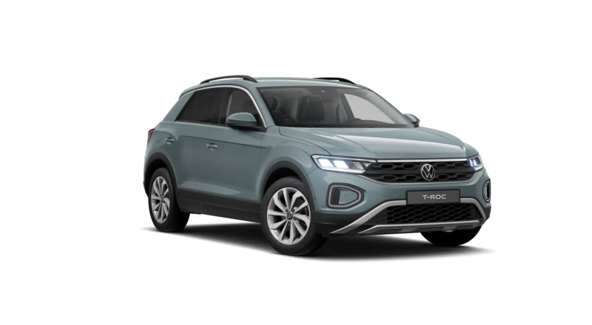 Volkswagen T-Roc 1.0 TSI Más 85kW Gris - 2