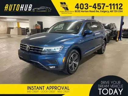 Blue 2019 Volkswagen Tiguan SUV / Crossover  Automatic