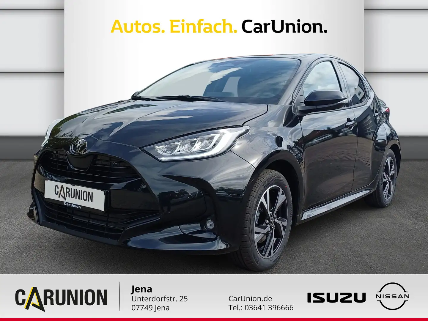 Toyota Yaris 1,5 l Hybrid Teamplayer*Safety*Comfort* Noir - 1